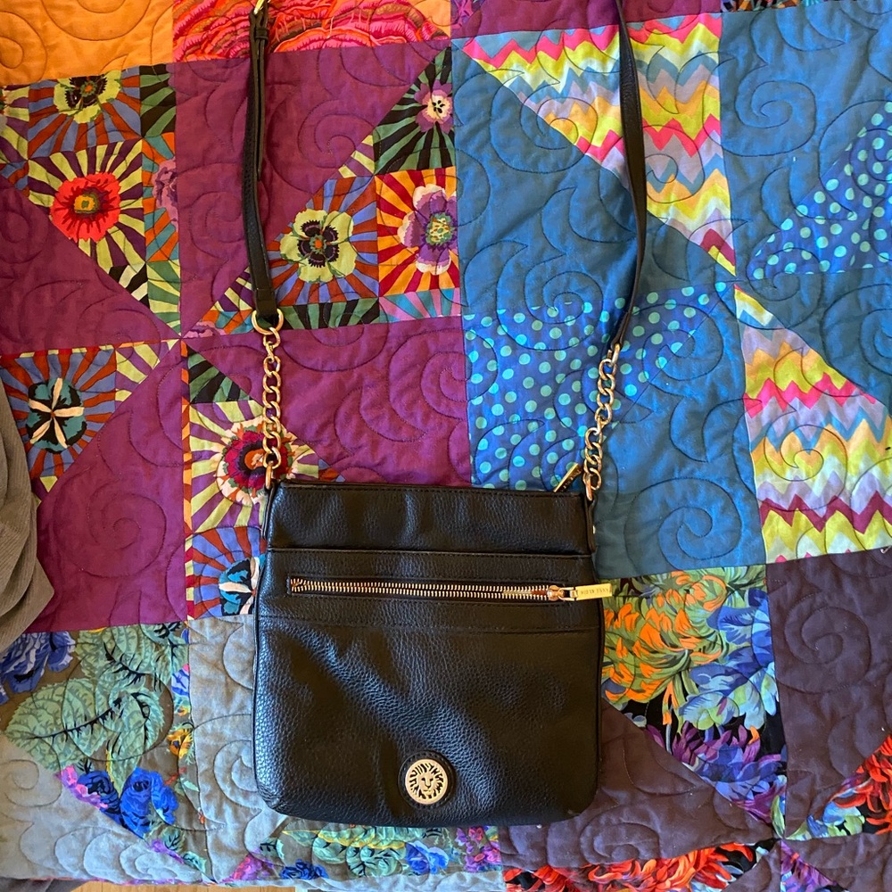 Used black Anne Klein purse